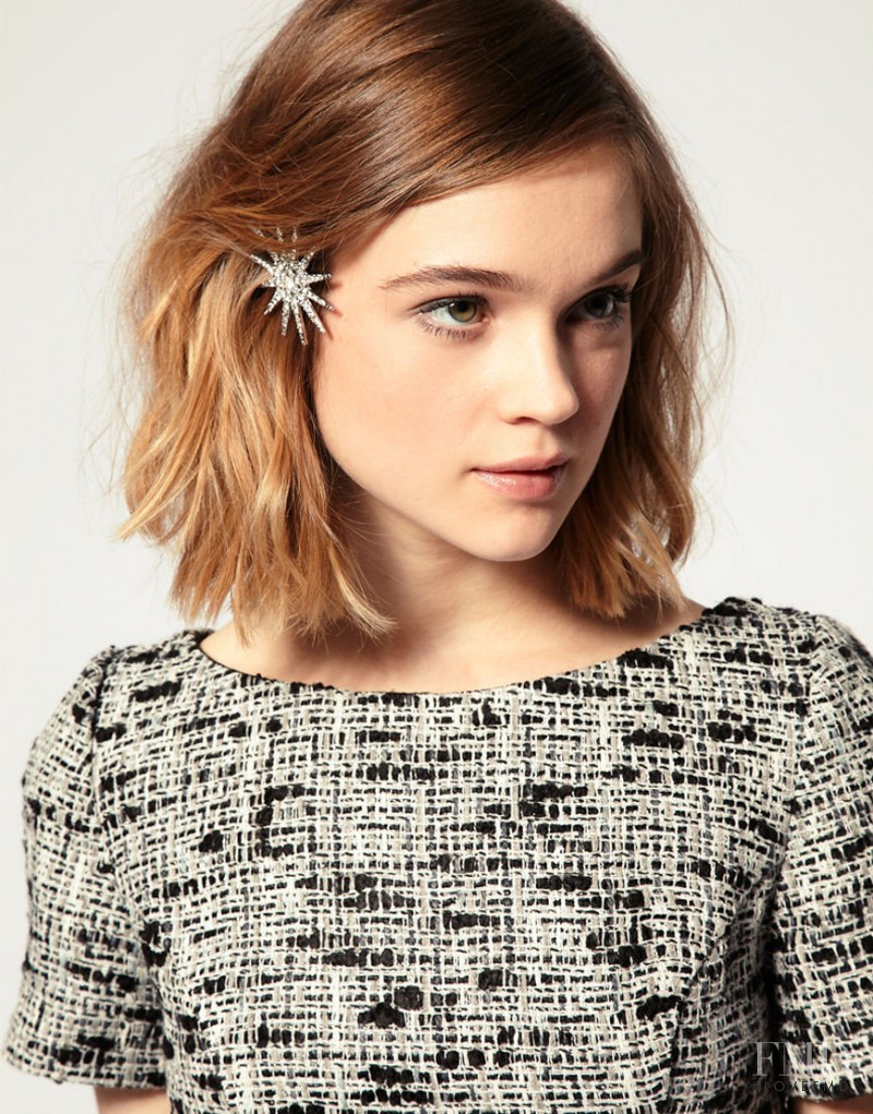 Rosie Tupper featured in  the ASOS catalogue for Autumn/Winter 2011