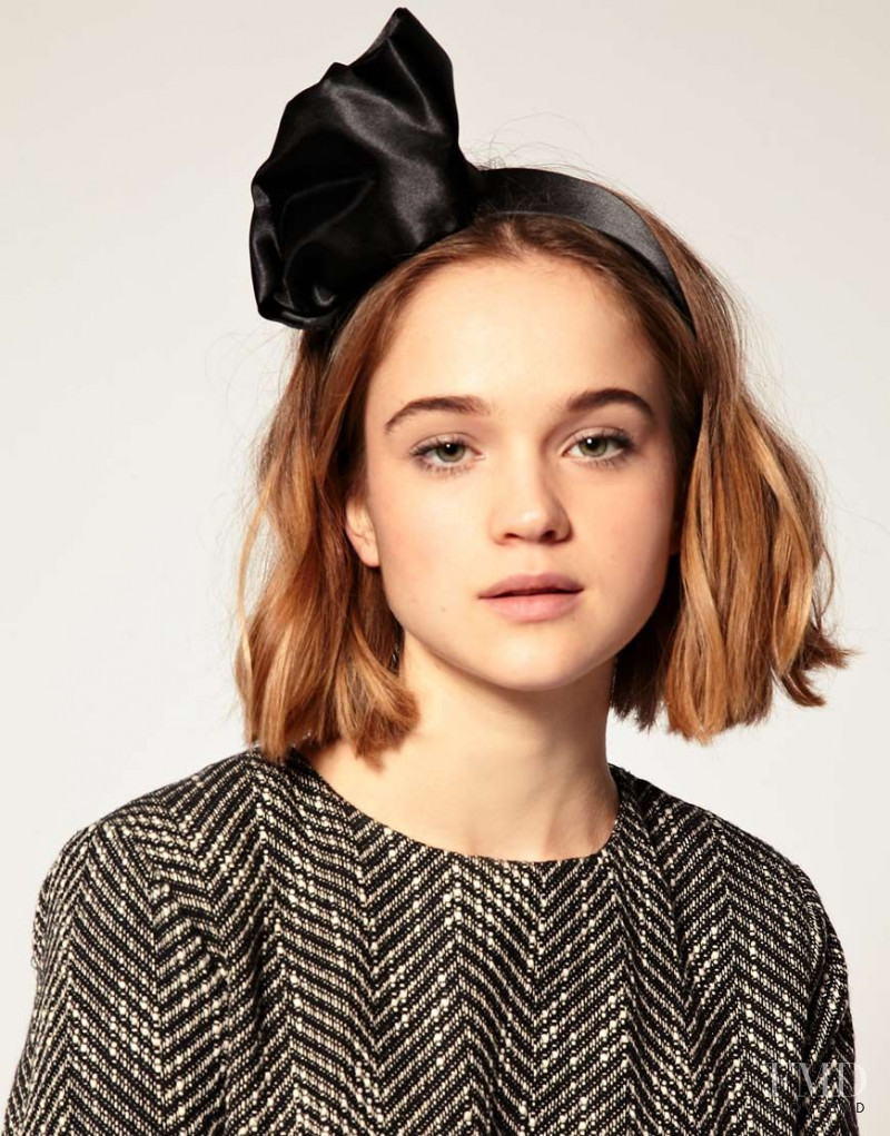 Rosie Tupper featured in  the ASOS catalogue for Autumn/Winter 2011