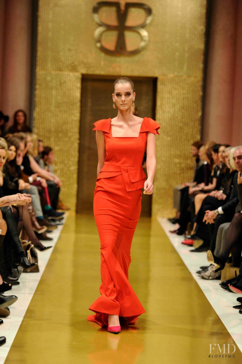 Denisa Dvorakova featured in  the Basler fashion show for Autumn/Winter 2013