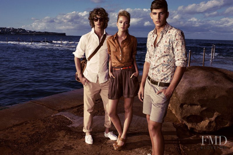 Rosie Tupper featured in  the Marcs advertisement for Spring/Summer 2011