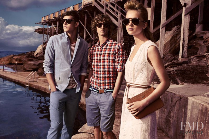 Rosie Tupper featured in  the Marcs advertisement for Spring/Summer 2011