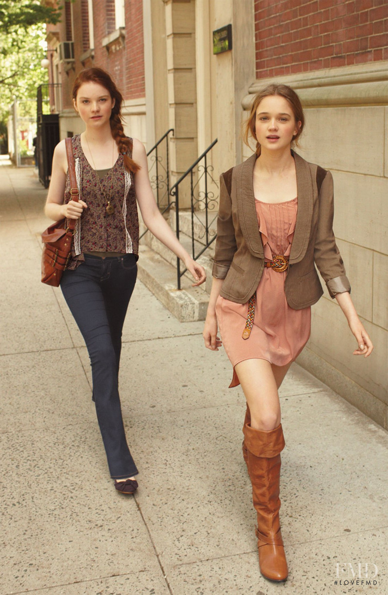 Rosie Tupper featured in  the Nordstrom catalogue for Pre-Fall 2011