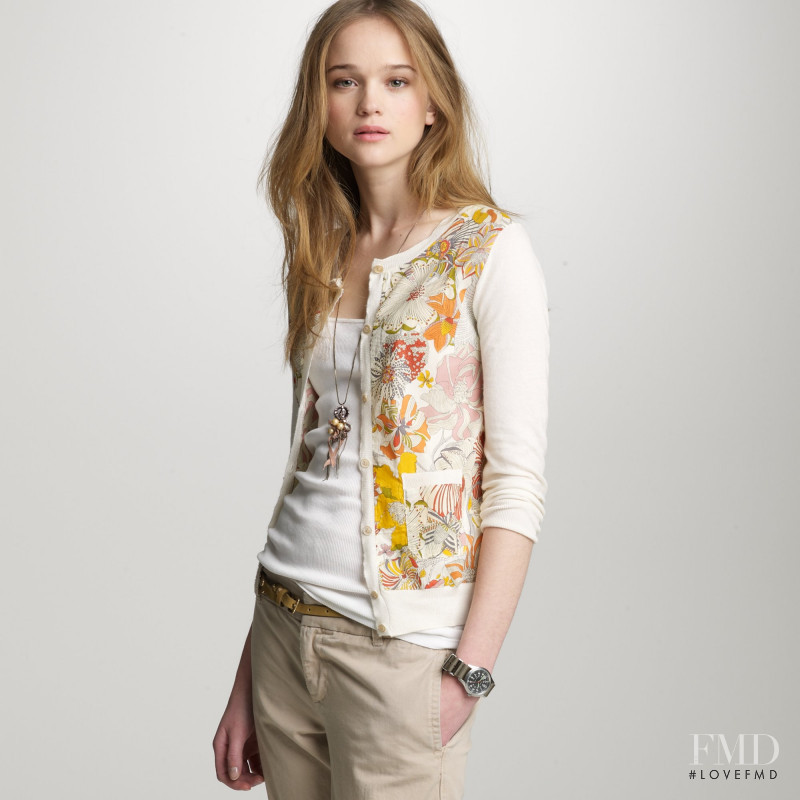 Rosie Tupper featured in  the J.Crew catalogue for Summer 2010