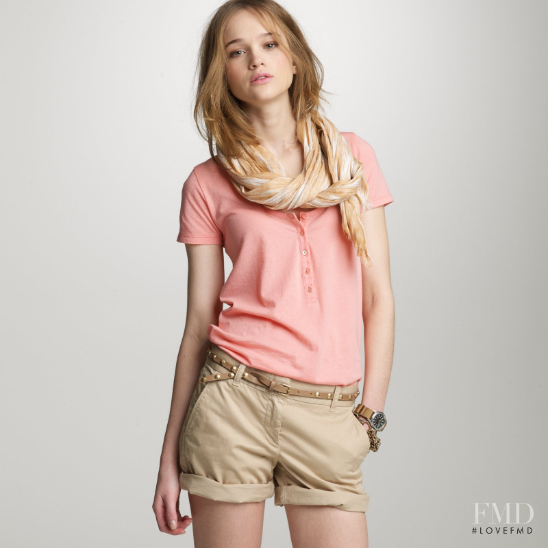 Rosie Tupper featured in  the J.Crew catalogue for Summer 2010