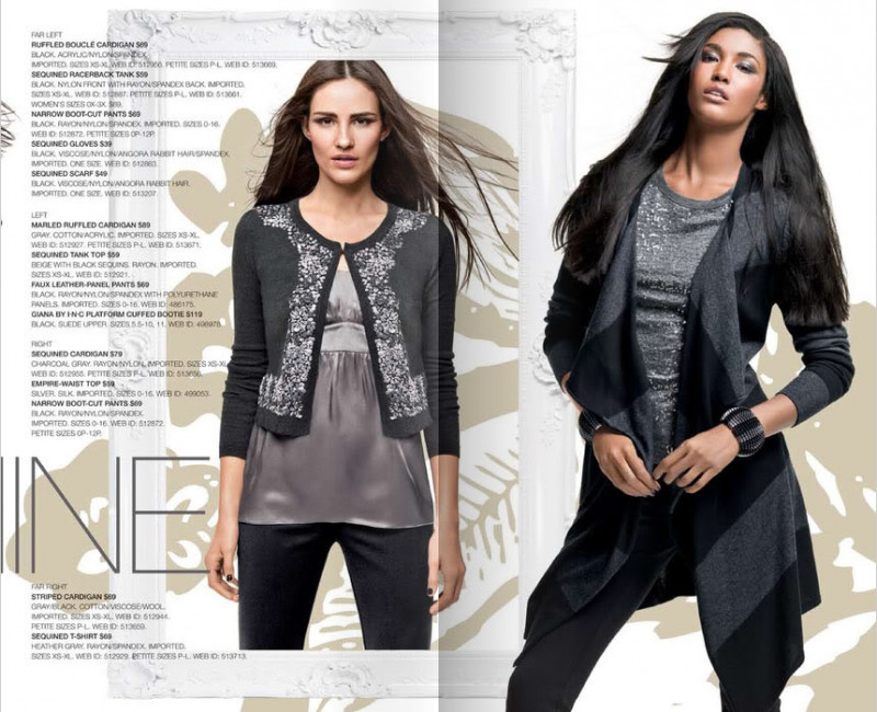 Sessilee Lopez featured in  the Macy\'s catalogue for Spring/Summer 2011