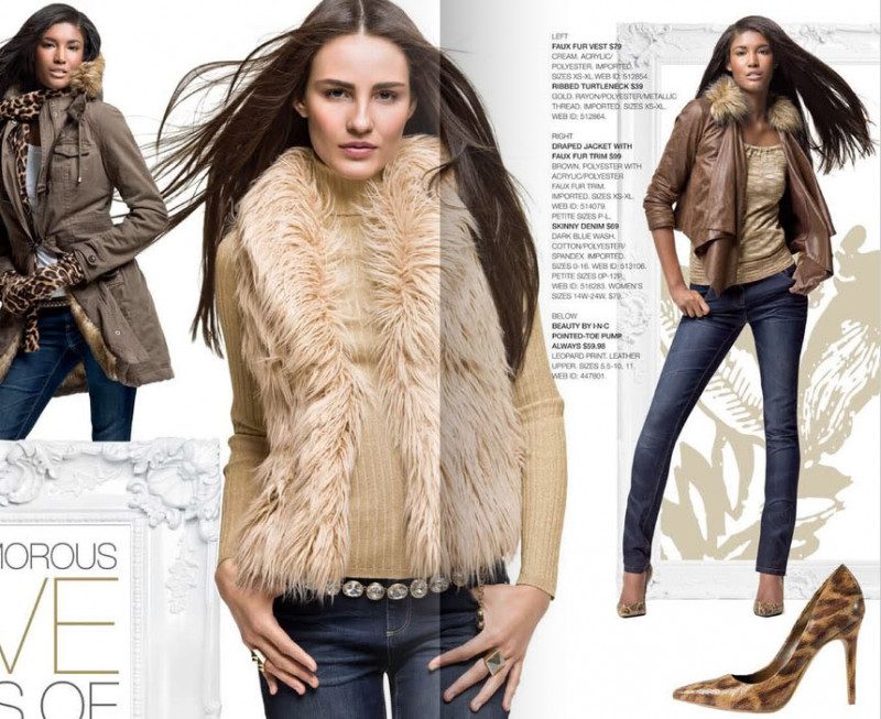 Sessilee Lopez featured in  the Macy\'s catalogue for Spring/Summer 2011