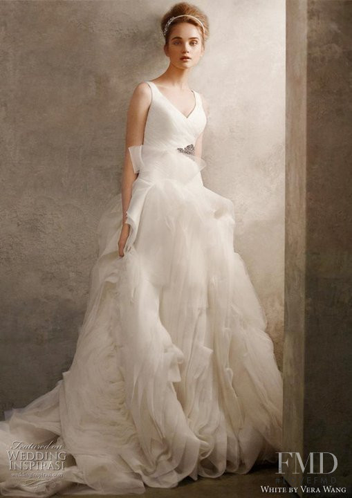 Rosie Tupper featured in  the White by Vera Wang lookbook for Autumn/Winter 2011