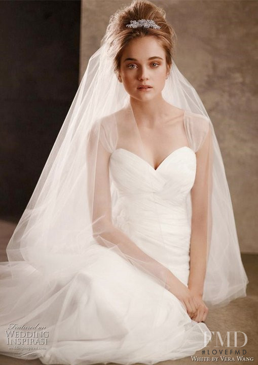 Rosie Tupper featured in  the White by Vera Wang lookbook for Autumn/Winter 2011