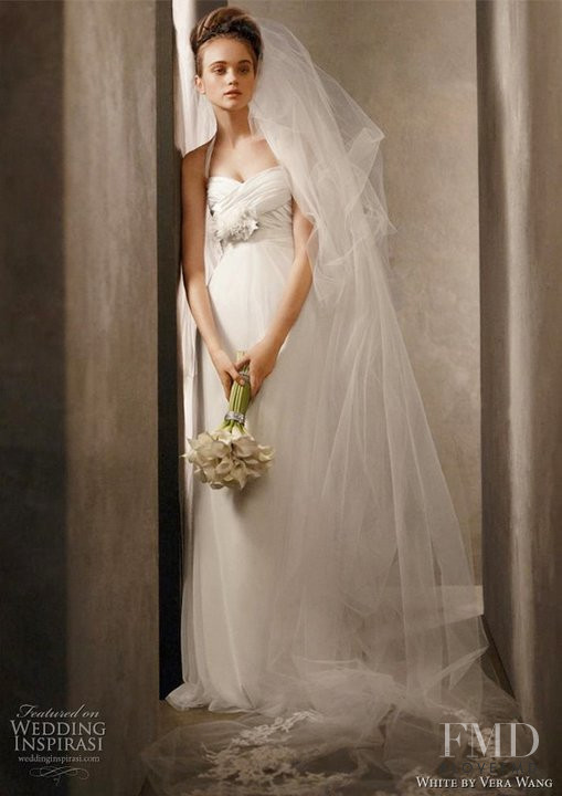 Rosie Tupper featured in  the White by Vera Wang lookbook for Autumn/Winter 2011
