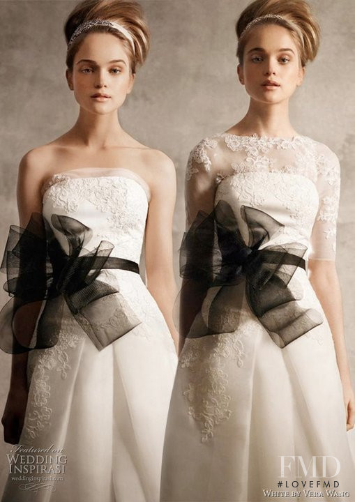 Rosie Tupper featured in  the White by Vera Wang lookbook for Autumn/Winter 2011