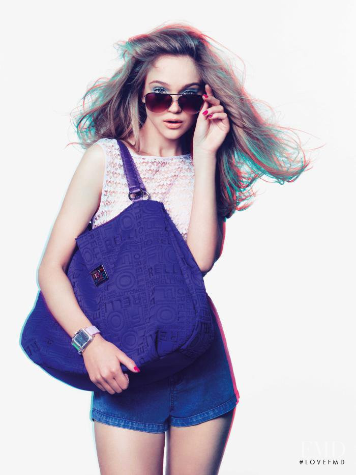 Rosie Tupper featured in  the Fiorelli advertisement for Spring/Summer 2010