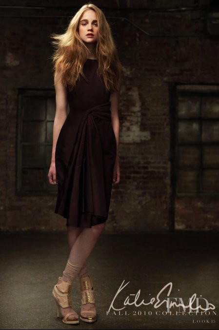 Rosie Tupper featured in  the Katie Ermilio lookbook for Autumn/Winter 2010