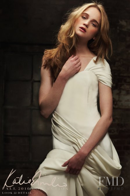 Rosie Tupper featured in  the Katie Ermilio lookbook for Autumn/Winter 2010