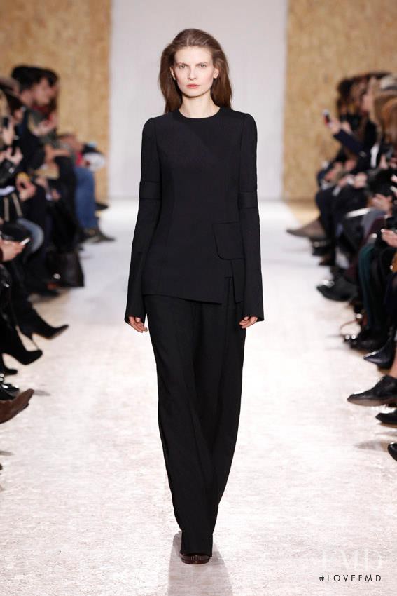 Lauren English featured in  the Maison Martin Margiela fashion show for Autumn/Winter 2013