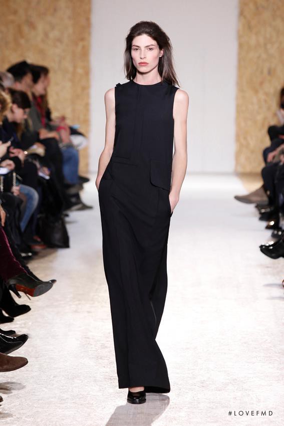 Julier Bugge featured in  the Maison Martin Margiela fashion show for Autumn/Winter 2013