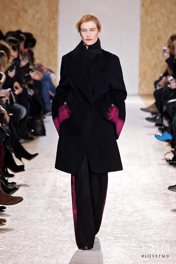 Delfine Bafort featured in  the Maison Martin Margiela fashion show for Autumn/Winter 2013