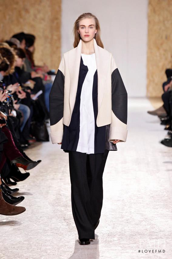 Hedvig Palm featured in  the Maison Martin Margiela fashion show for Autumn/Winter 2013