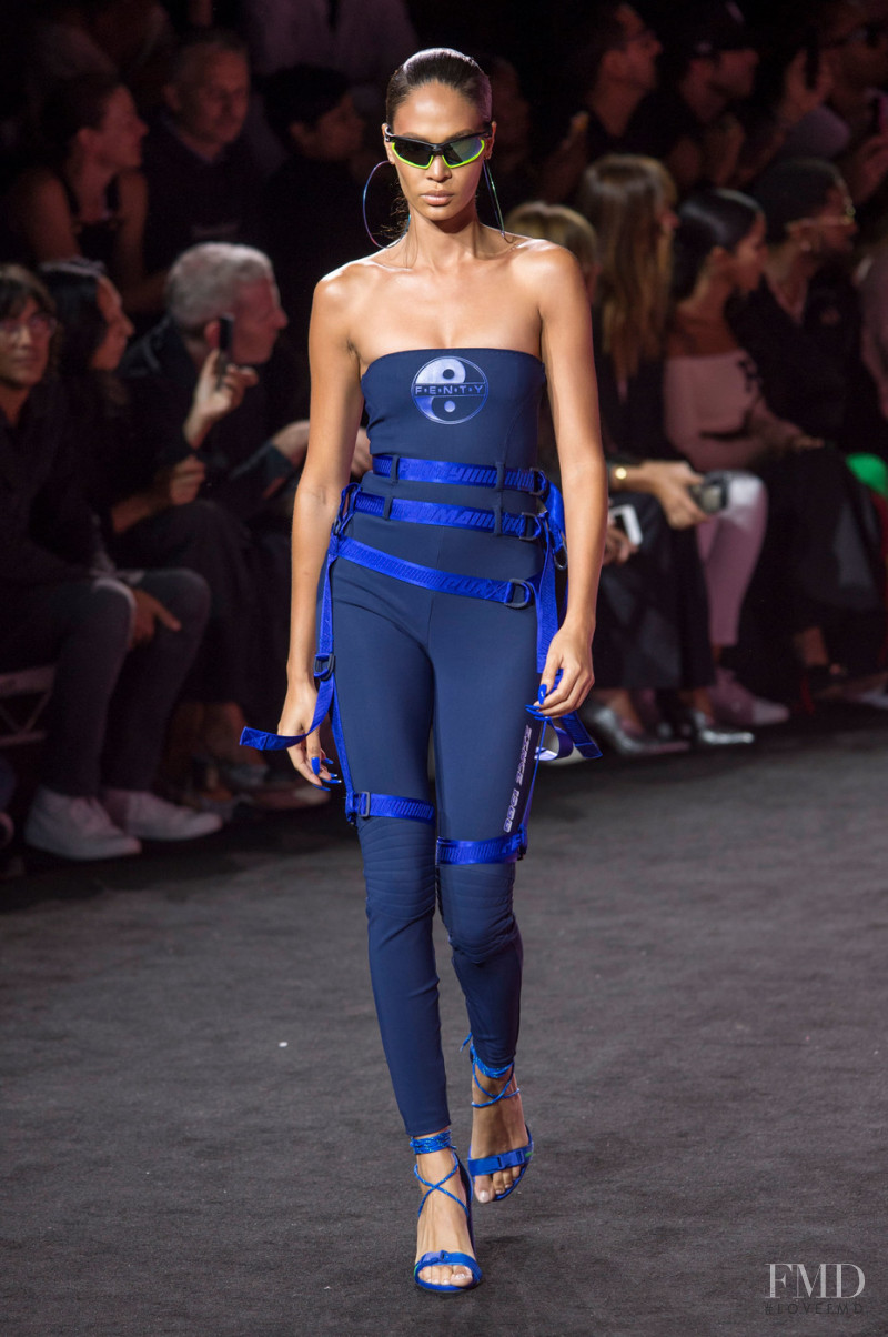 Joan Smalls featured in  the Fenty PUMA by Rihanna fashion show for Spring/Summer 2018