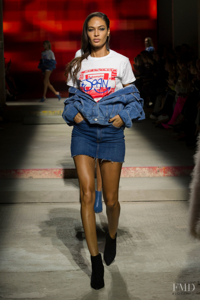 Joan Smalls featured in  the Topshop fashion show for Spring/Summer 2018