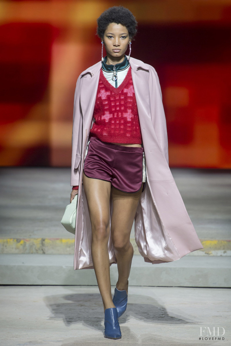 Lineisy Montero featured in  the Topshop fashion show for Spring/Summer 2018