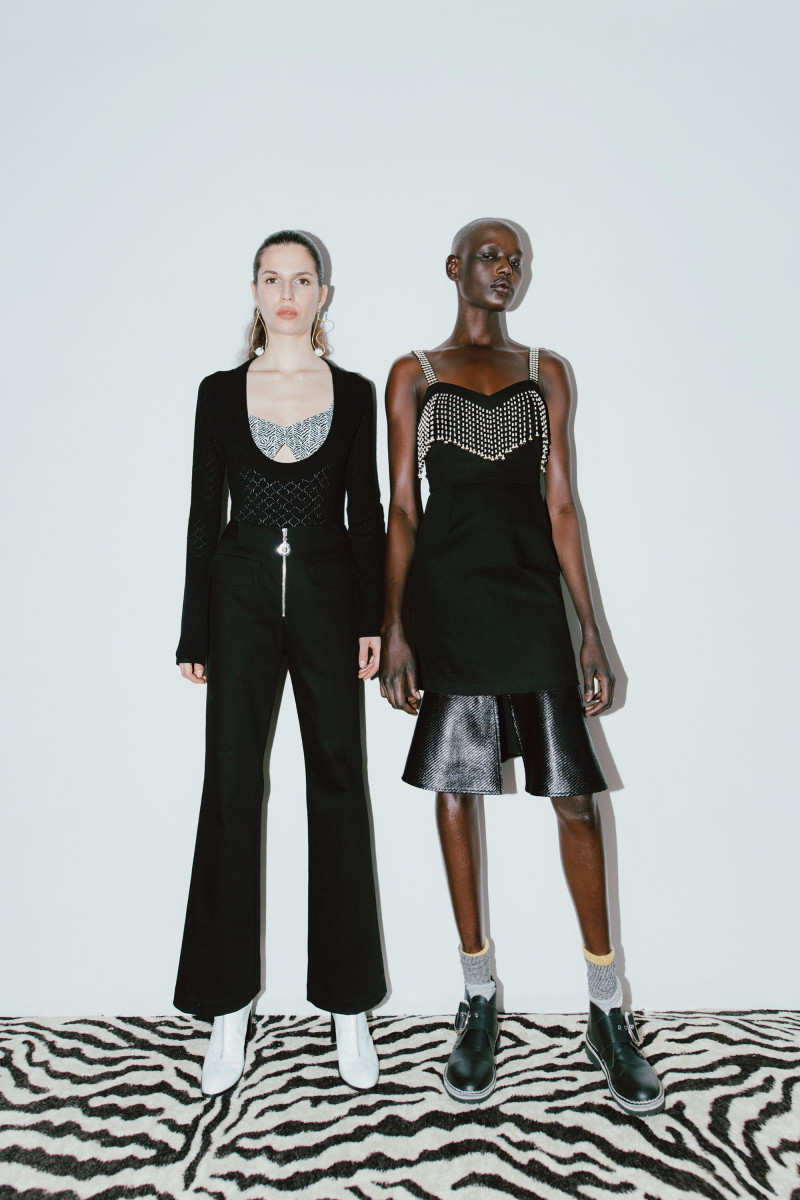 Ajak Deng featured in  the EDUN lookbook for Autumn/Winter 2017