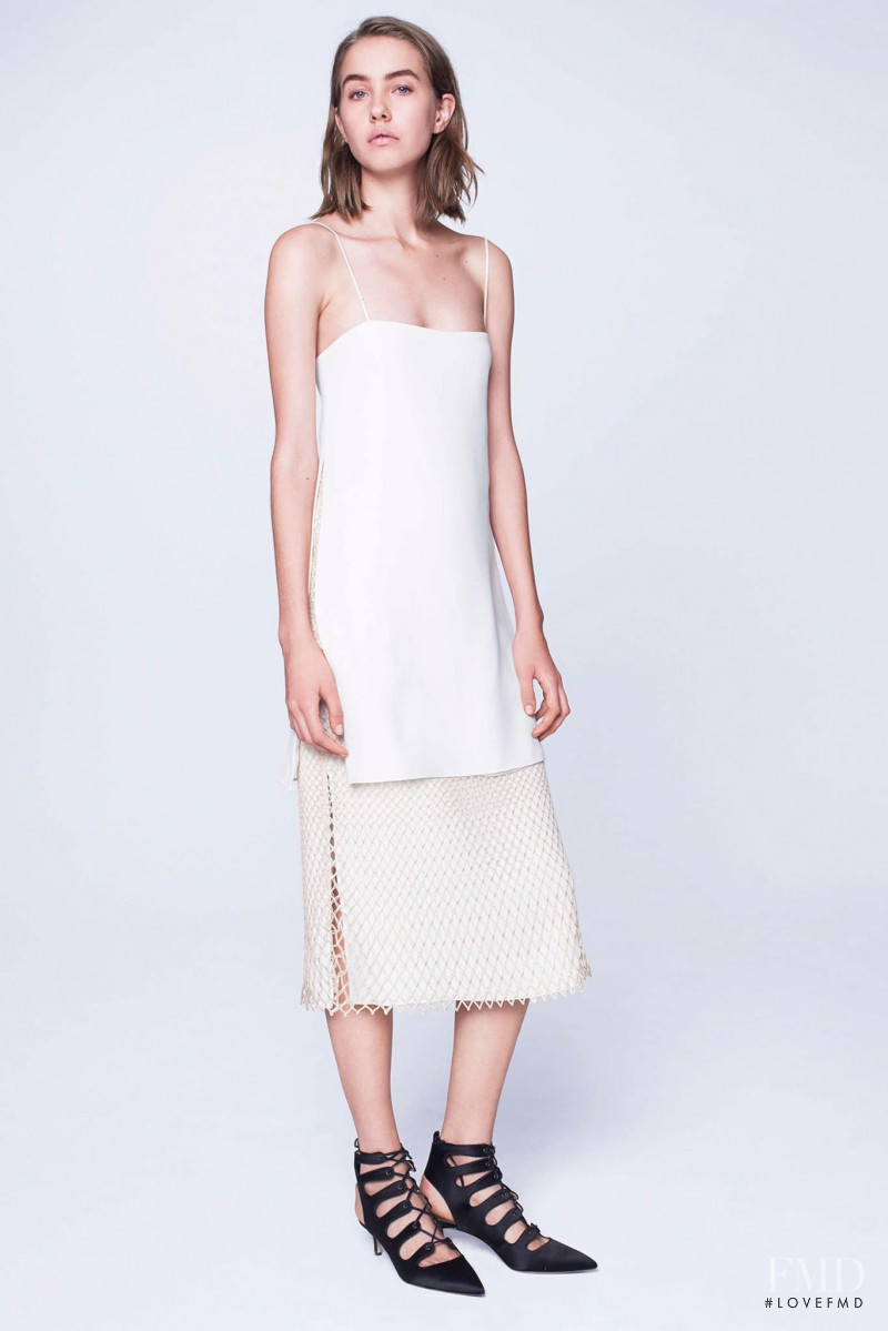 Ria Serebryakova featured in  the ADAM Lippes lookbook for Pre-Fall 2015