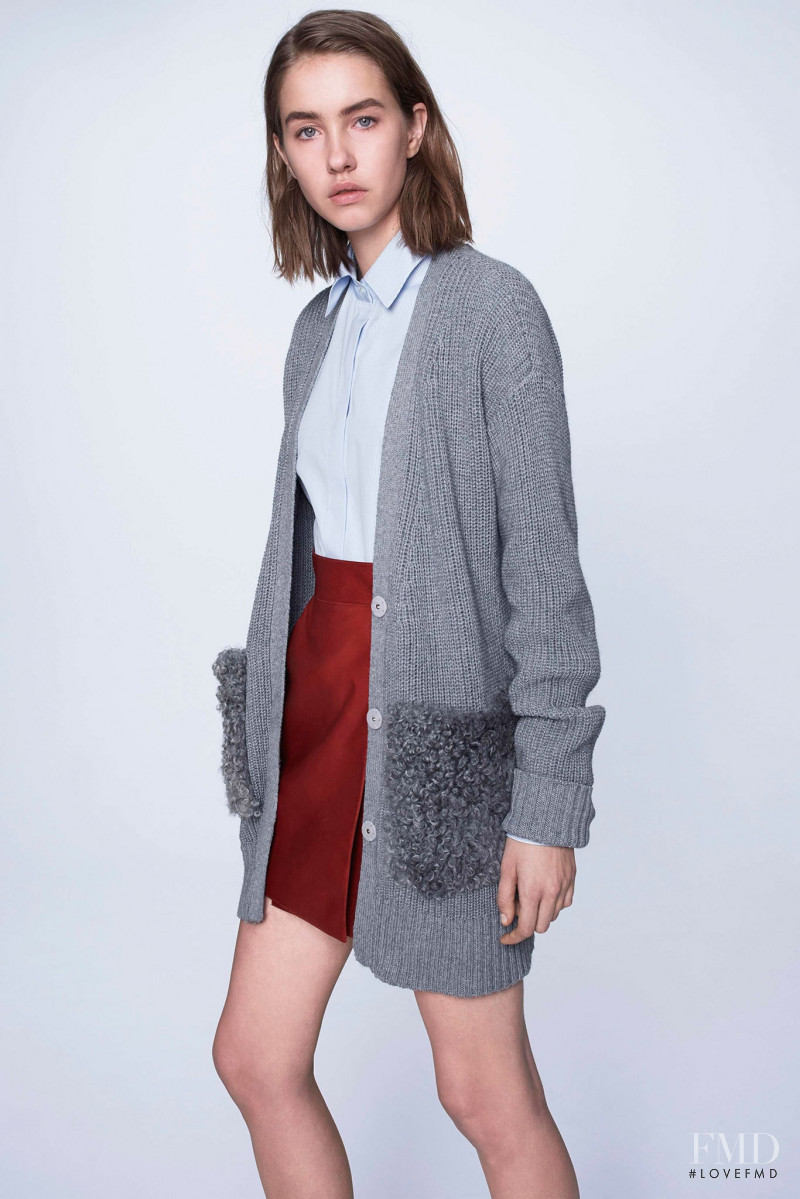 Ria Serebryakova featured in  the ADAM Lippes lookbook for Pre-Fall 2015