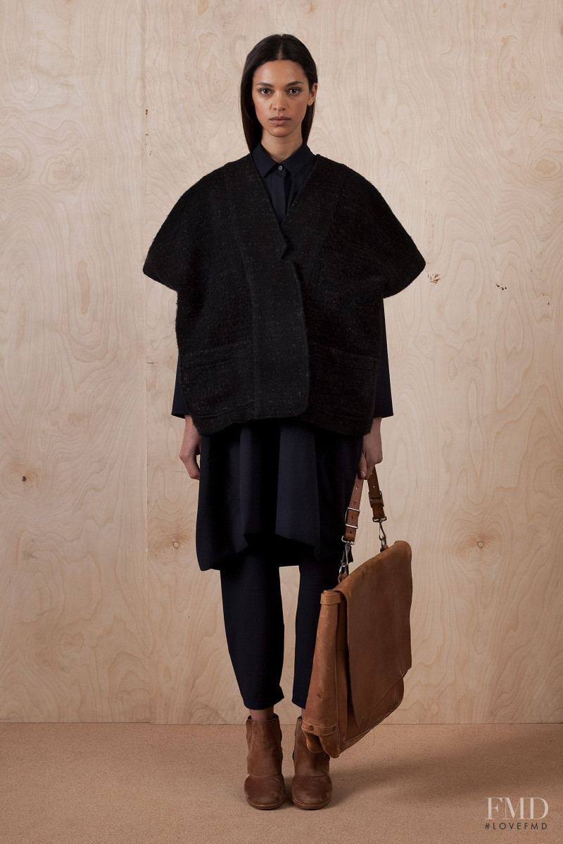 Frida Munting featured in  the Zero + Maria Cornejo lookbook for Pre-Fall 2015