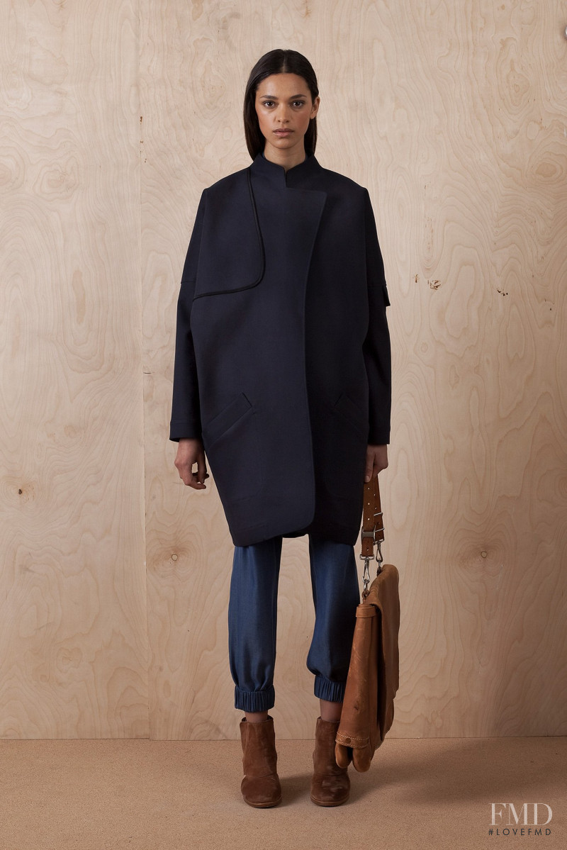 Frida Munting featured in  the Zero + Maria Cornejo lookbook for Pre-Fall 2015