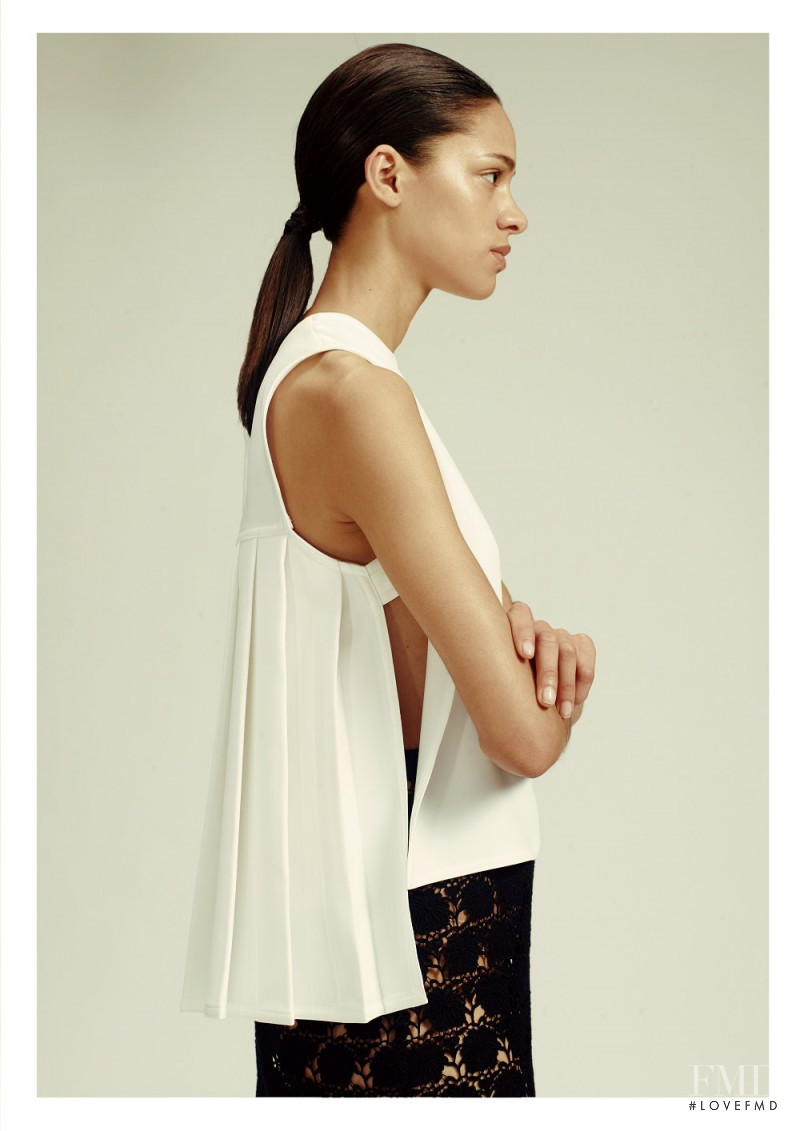 Frida Munting featured in  the Yigal Azrouel lookbook for Spring/Summer 2016