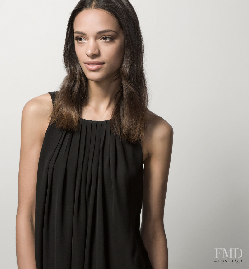 Frida Munting featured in  the Massimo Dutti lookbook for Autumn/Winter 2015