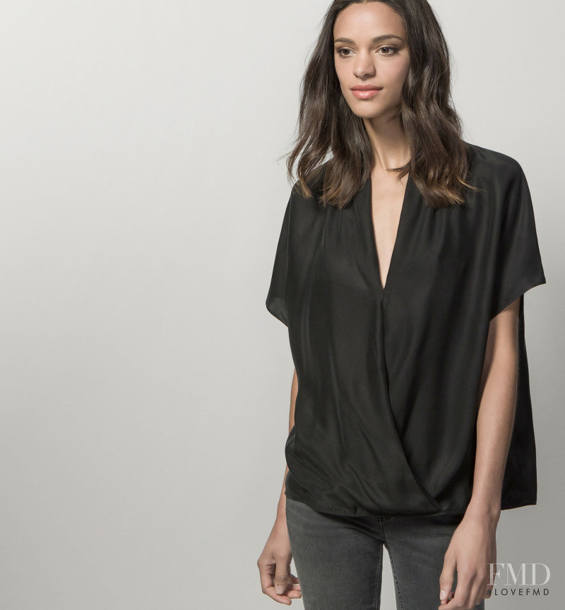 Frida Munting featured in  the Massimo Dutti lookbook for Autumn/Winter 2015