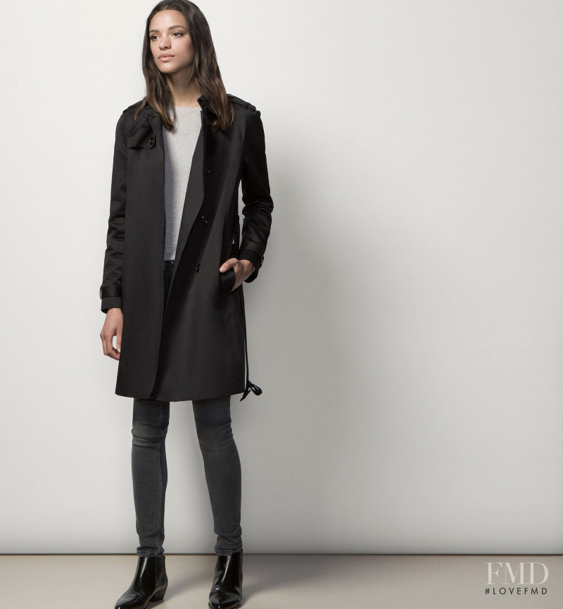 Frida Munting featured in  the Massimo Dutti lookbook for Autumn/Winter 2015