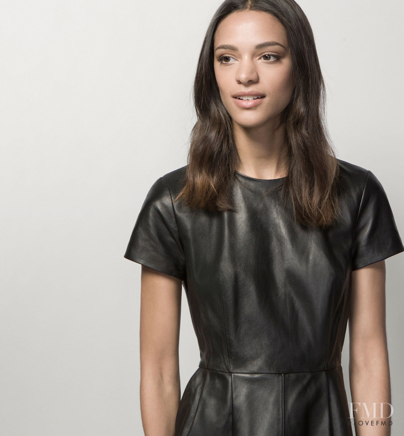 Frida Munting featured in  the Massimo Dutti lookbook for Autumn/Winter 2015