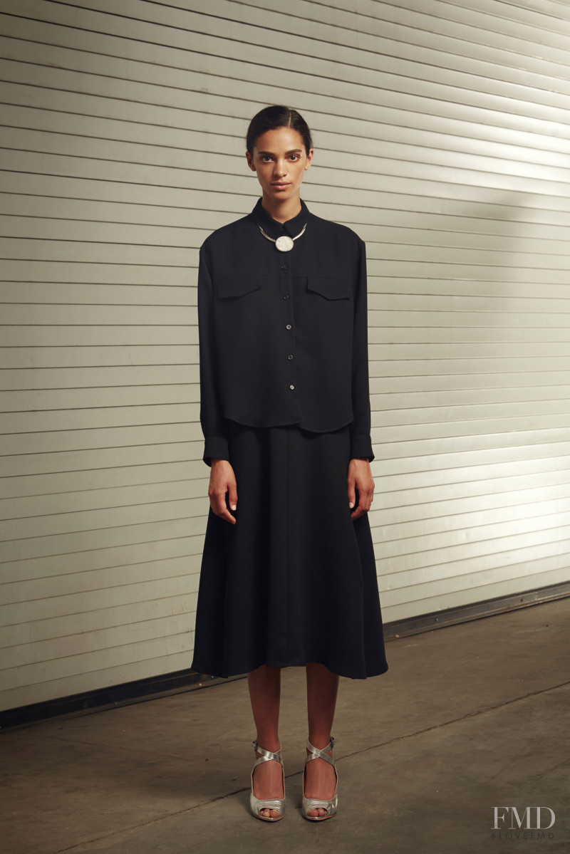 Frida Munting featured in  the Rachel Comey fashion show for Spring/Summer 2015