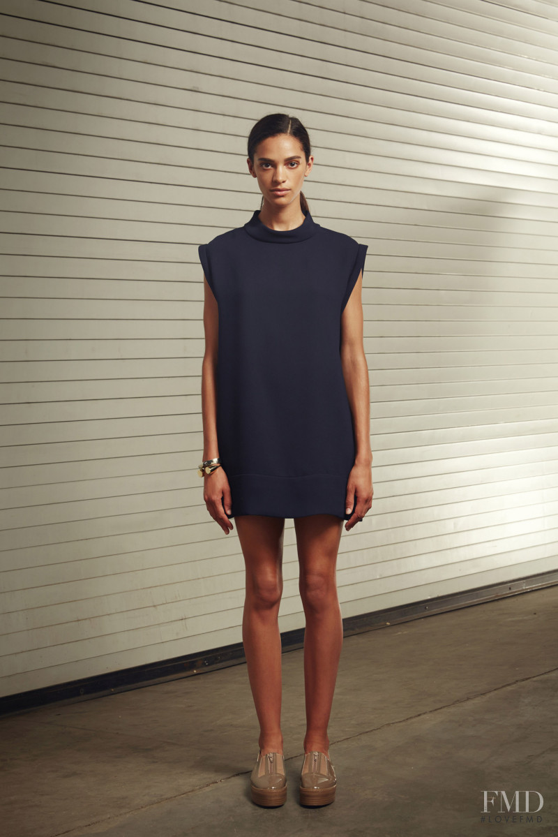 Frida Munting featured in  the Rachel Comey fashion show for Spring/Summer 2015