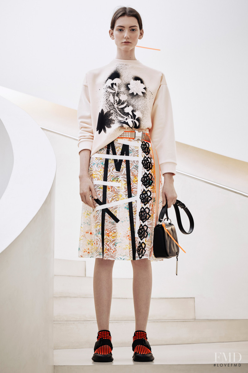Allyson Chalmers featured in  the Christopher Kane lookbook for Pre-Fall 2016