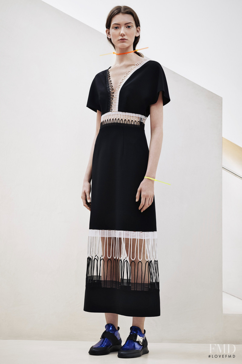 Allyson Chalmers featured in  the Christopher Kane lookbook for Pre-Fall 2016