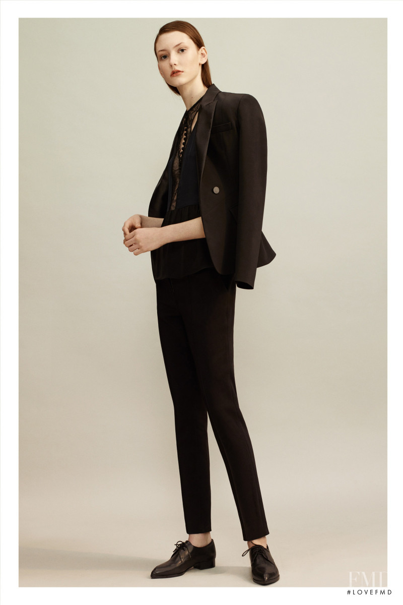 Allyson Chalmers featured in  the Yigal Azrouel lookbook for Pre-Fall 2016