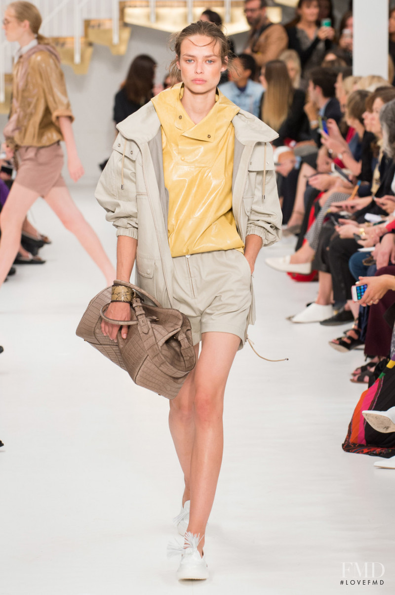 Birgit Kos featured in  the Tod\'s fashion show for Spring/Summer 2018