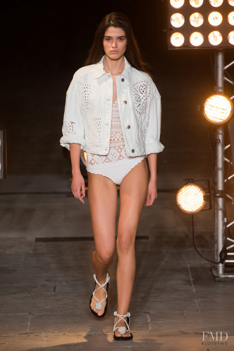 Alexandra Maria Micu featured in  the Isabel Marant fashion show for Spring/Summer 2018