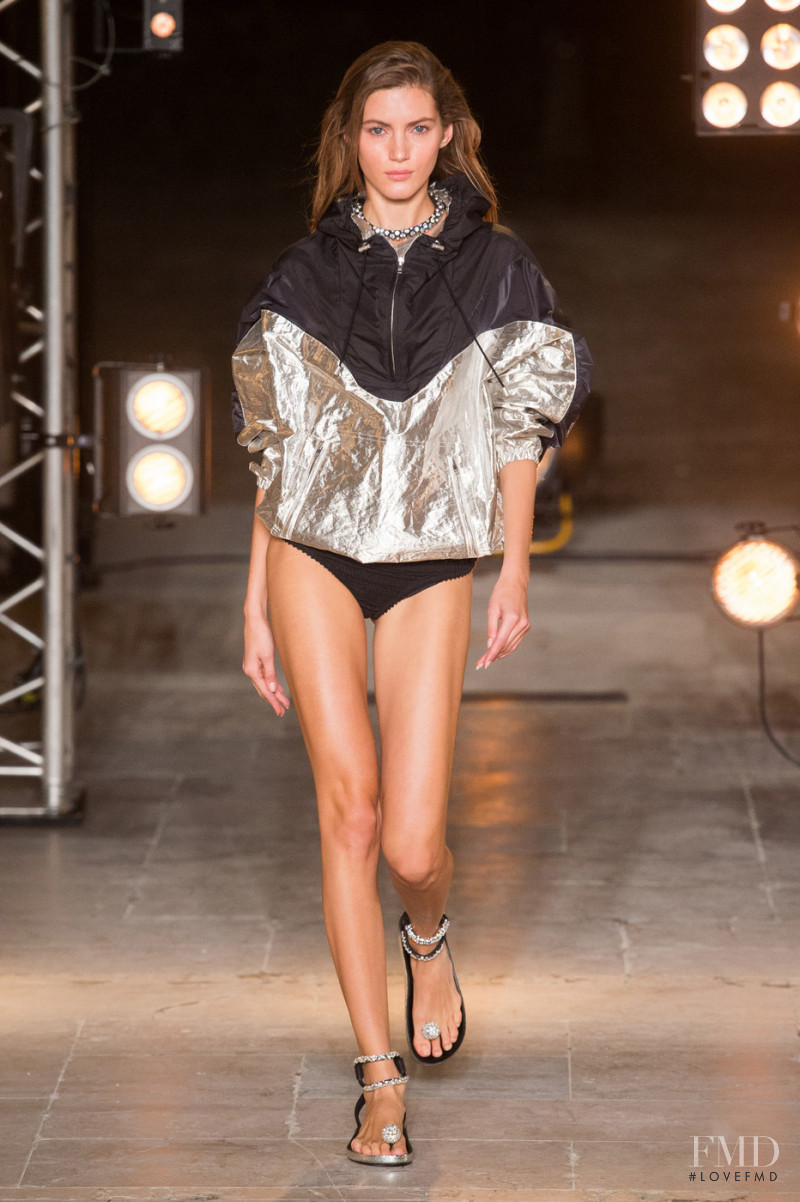 Valery Kaufman featured in  the Isabel Marant fashion show for Spring/Summer 2018