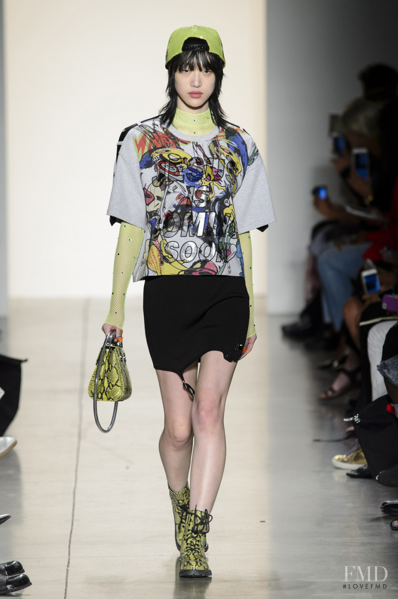 So Ra Choi featured in  the Jeremy Scott fashion show for Spring/Summer 2018