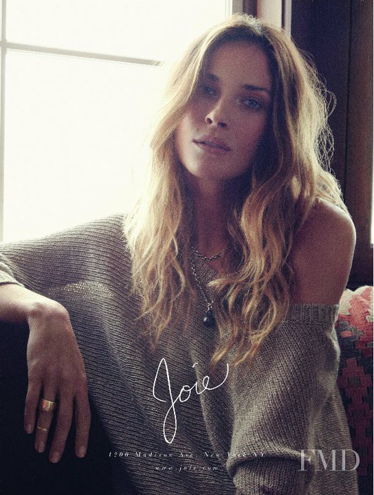 Erin Wasson featured in  the Joie advertisement for Spring/Summer 2011