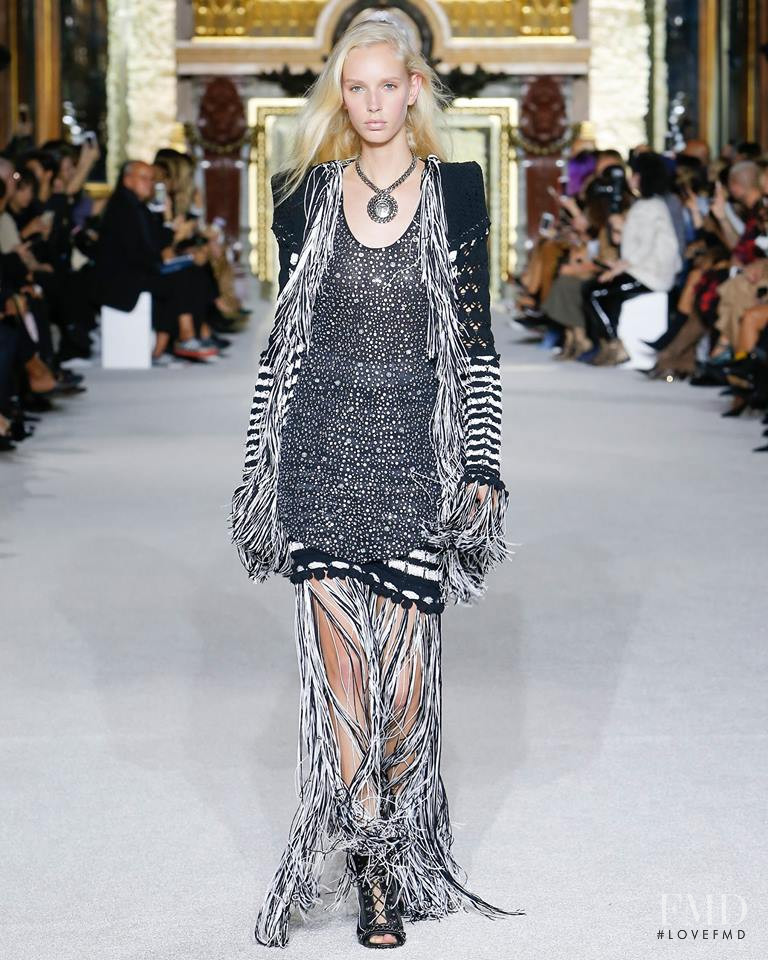 Balmain fashion show for Spring/Summer 2018