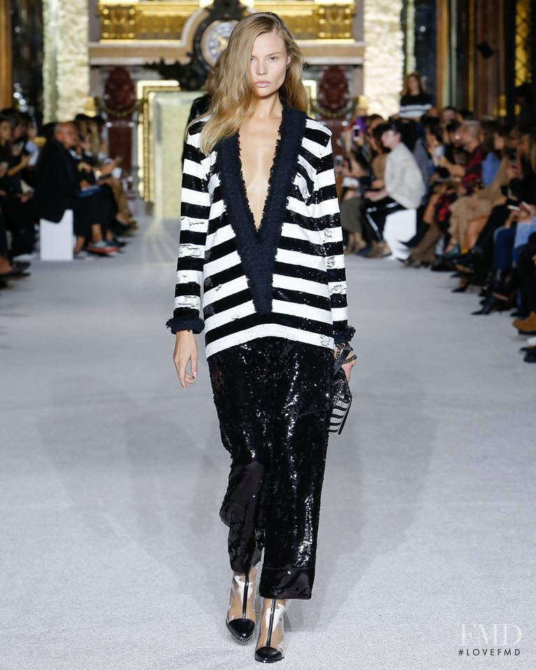 Balmain fashion show for Spring/Summer 2018