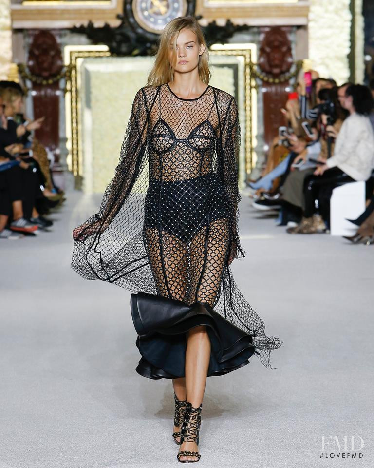 Balmain fashion show for Spring/Summer 2018