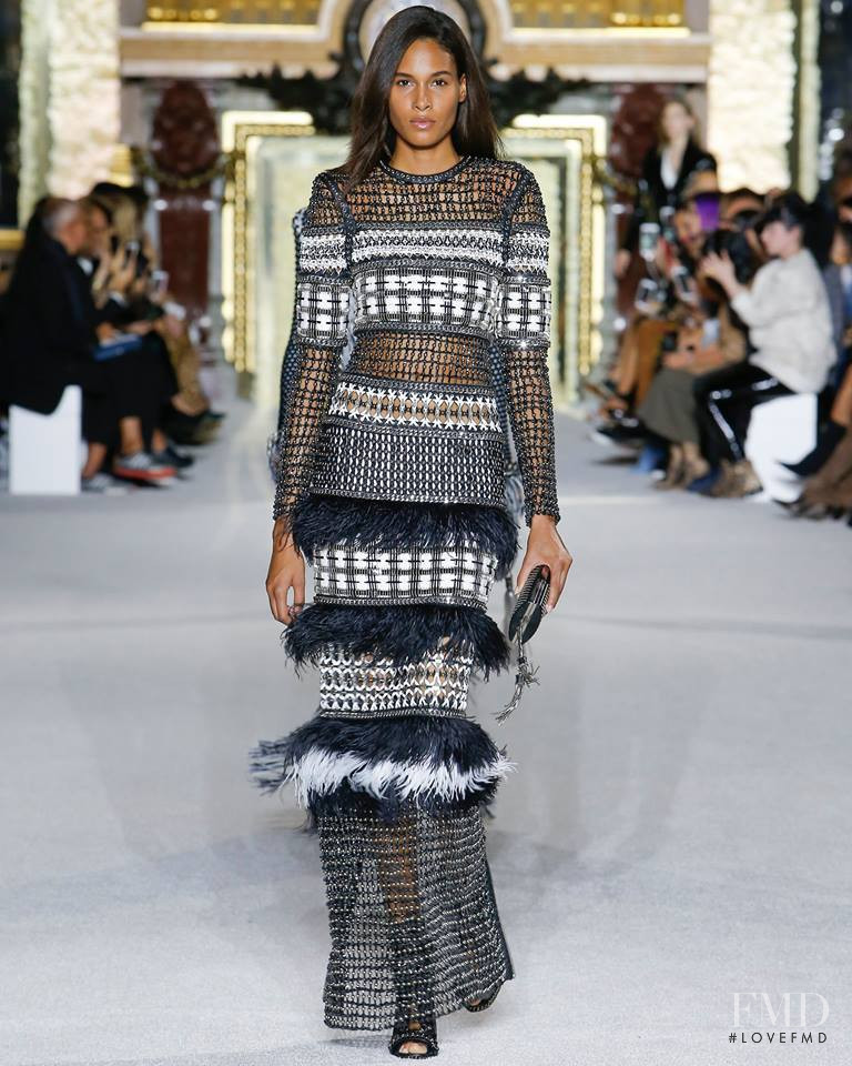 Balmain fashion show for Spring/Summer 2018