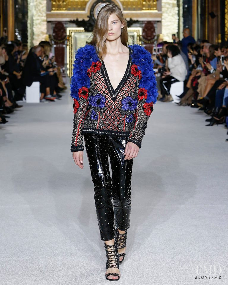 Balmain fashion show for Spring/Summer 2018