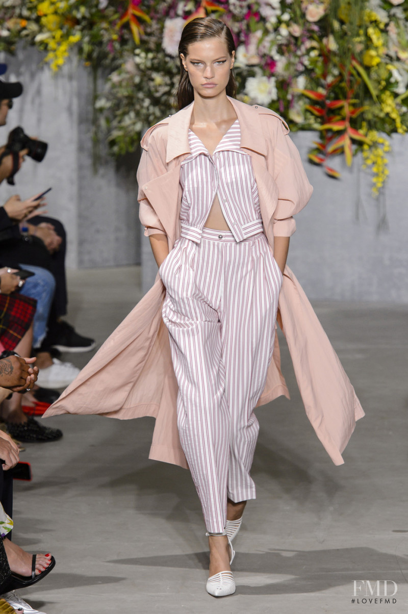 Faretta Radic featured in  the Jason Wu fashion show for Spring/Summer 2018